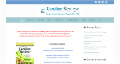 Desktop Screenshot of carolinereview.com